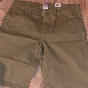 Khaki shorts